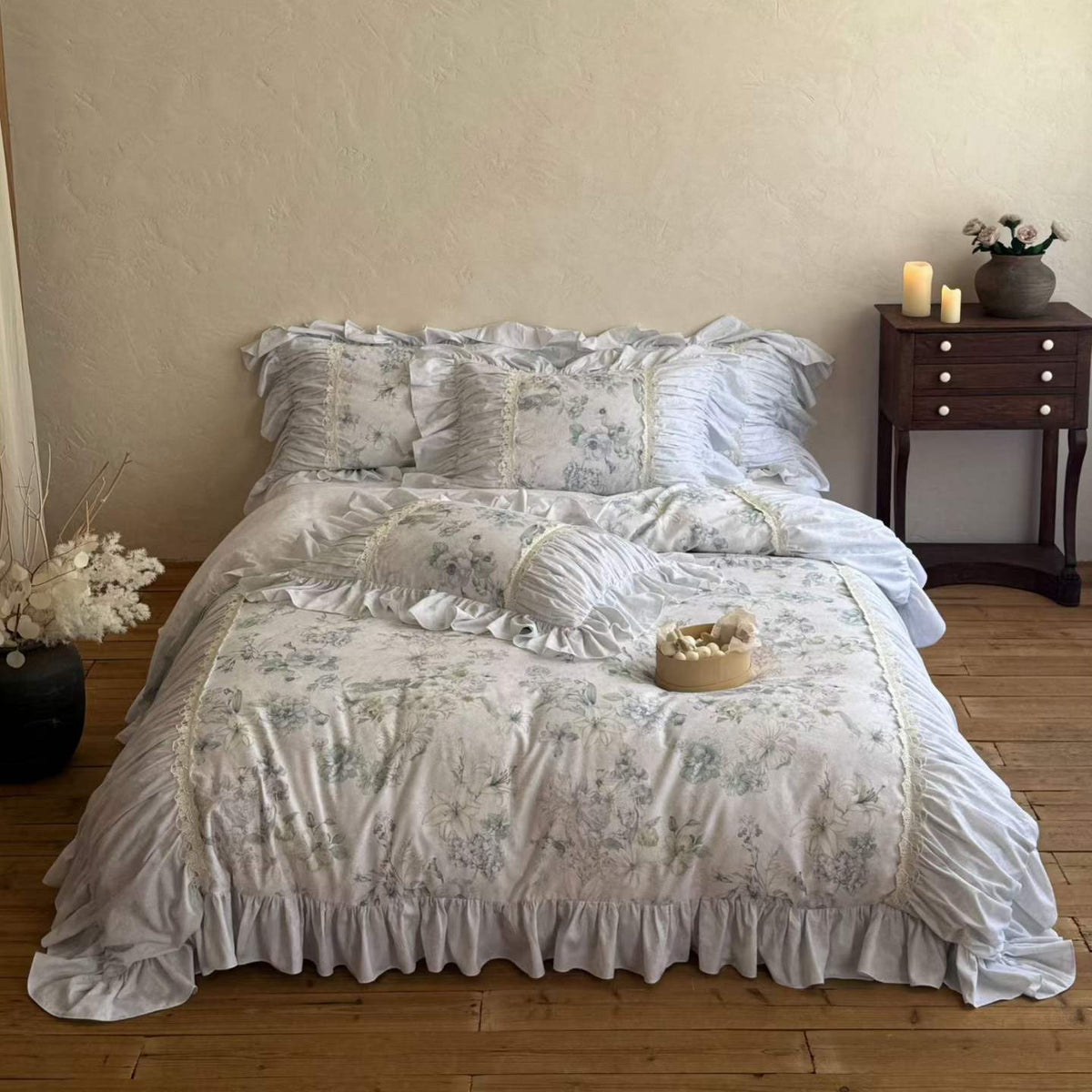 Lillian · 100% Cotton Brushed Flannel Bedding Set