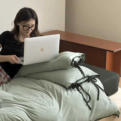 Cloud Mix · 100% Knit Cotton Bedding Set