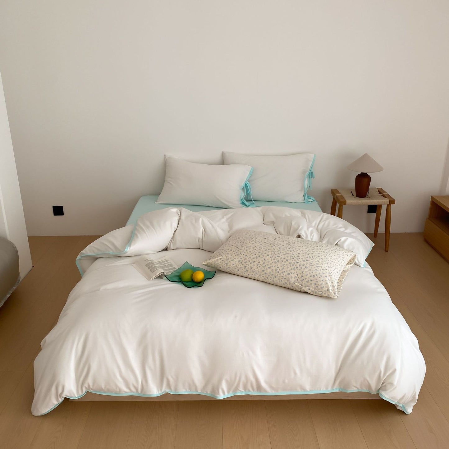 Cloud Mix · 100% Knit Cotton Bedding Set