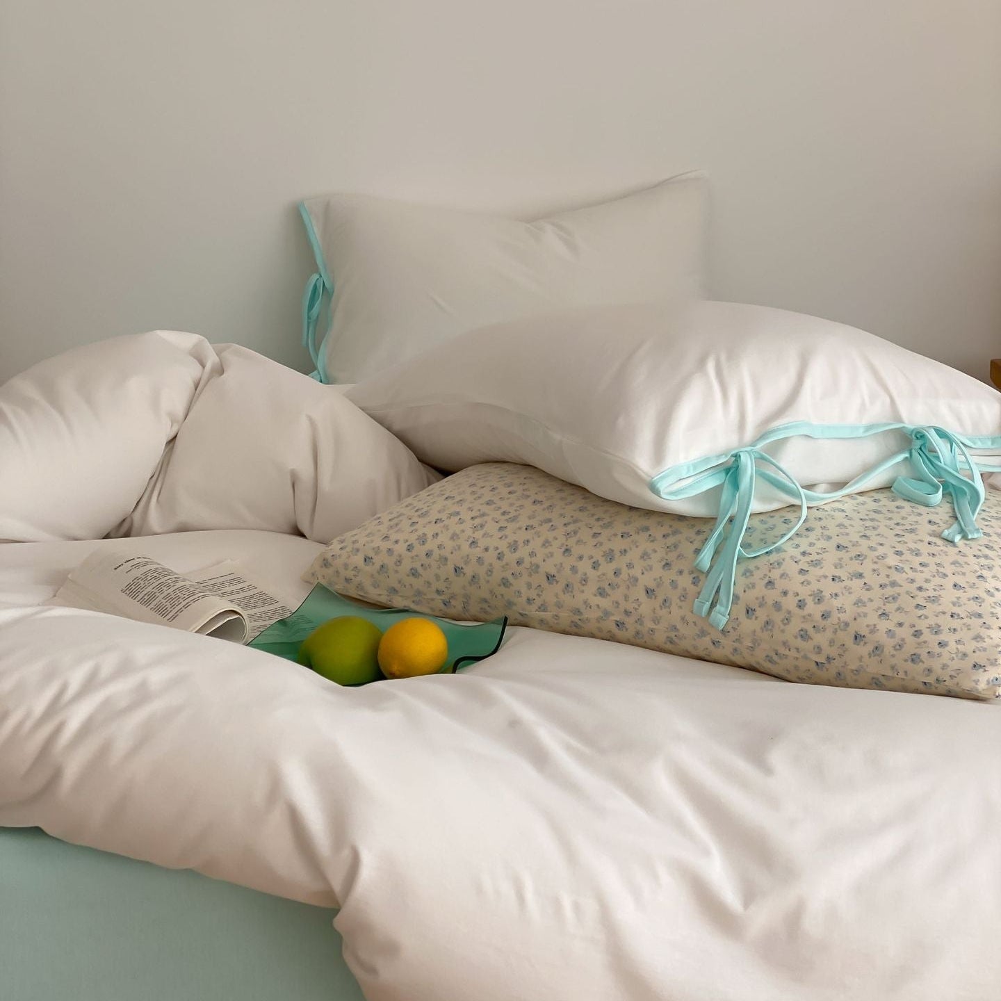 Cloud Mix · 100% Knit Cotton Bedding Set
